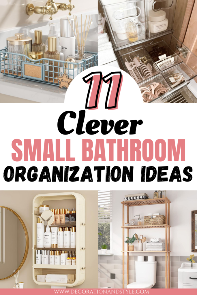 11 Clever Bathroom Storage Ideas